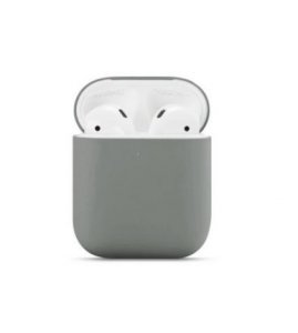 Silikónové puzdro pre Apple AirPods I/II, sivé