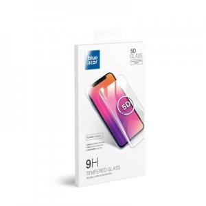 Tvrdené sklo 5D FULL GLUE Samsung A145 Galaxy A14 5G čierne - veľkosť pre obaly