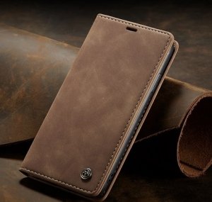Puzdro Book CaseMe Xiaomi Redmi 12C, farba hnedá