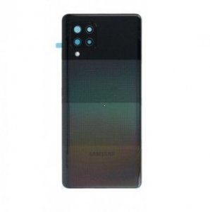 Samsung A426 Galaxy A42 5G kryt batérie + sklo fotoaparátu čierne