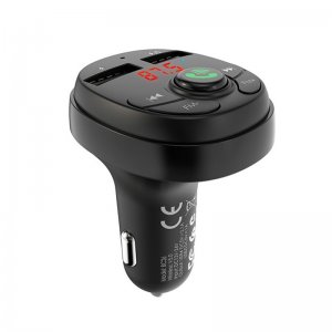 FM Bluetooth transmitter Borofone BC26 Music Joy, 2x USB 2,1A, čierny