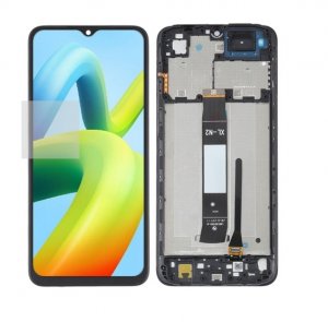 Xiaomi Redmi A1, A1 Plus, A2, A2 Plus + LCD s rámom čierny SERVISNÝ BALÍČEK
