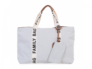 Cestovní taška Family Bag Canvas Off White