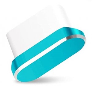 Hliníková zástrčka pre konektor USB typu C, zelená
