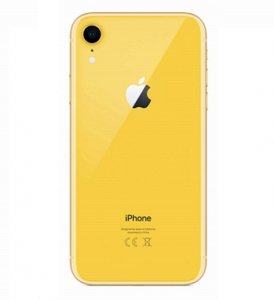 Kryt batérie + stredový iPhone XR žltý