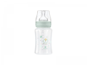 Kojenecká láhev 240ml 3m+ Jungle King Mint