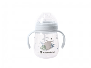 Hrnček so silikónovým pítkom 240ml 6m+ Savanna Blue