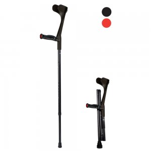 220 RASF CARBON BLACK, Berle skládací anatomická, držadlo pro pravou ruku