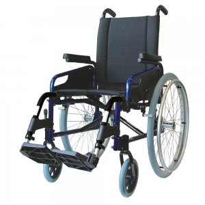 PLURIEL, Invalidní vozík pro amputáře, šířka sedu 51 cm (zesílený)