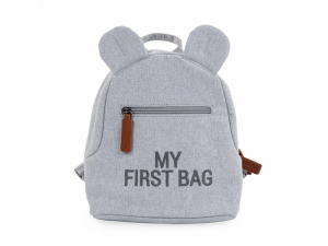 Dětský batoh My First Bag Canvas Grey