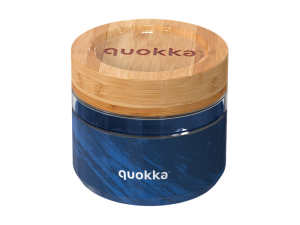 Skleněná nádoba na jídlo Deli Wood Grain 500 ml