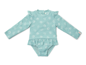 Plavky dlouhý rukáv Ocean Treasures Surf Blue vel. 74/80