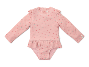 Plavky dlouhý rukáv Sunny Flowers Blush vel. 86/92