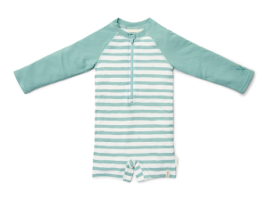 Plavky dlouhý rukáv Stripes Surf Blue vel. 86/92