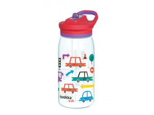 Plastová láhev s pítkem Glow Kids Cars 580 ml