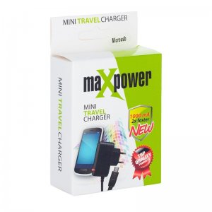 Reverzná cestovná nabíjačka Micro USB 1A