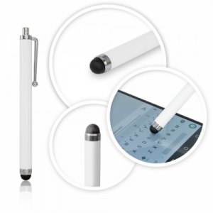 Dotykové pero (stylus) kapacitné PERO farba biela