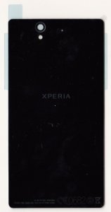 Sony Xperia Z C6603 kryt batérie + lepidlo čierny