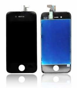 iPhone 4 + LCD touchpad čierny Trieda A