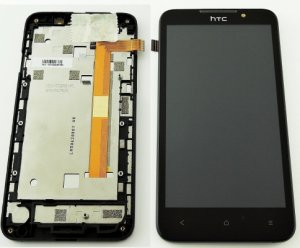 Dotykový panel HTC DESIRE 516 + LCD + rám čierny