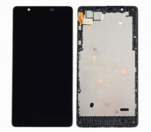 Dotykový panel Nokia 540 Lumia + LCD s rámom čierny