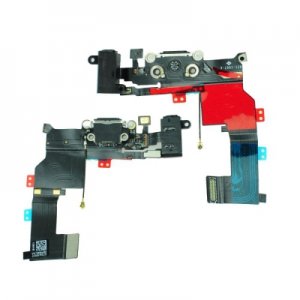 Flex iPhone 5S s nabíjacím konektorom čierny