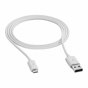 Dátový kábel Nokia CA-190CD micro USB (bulk) biely originál